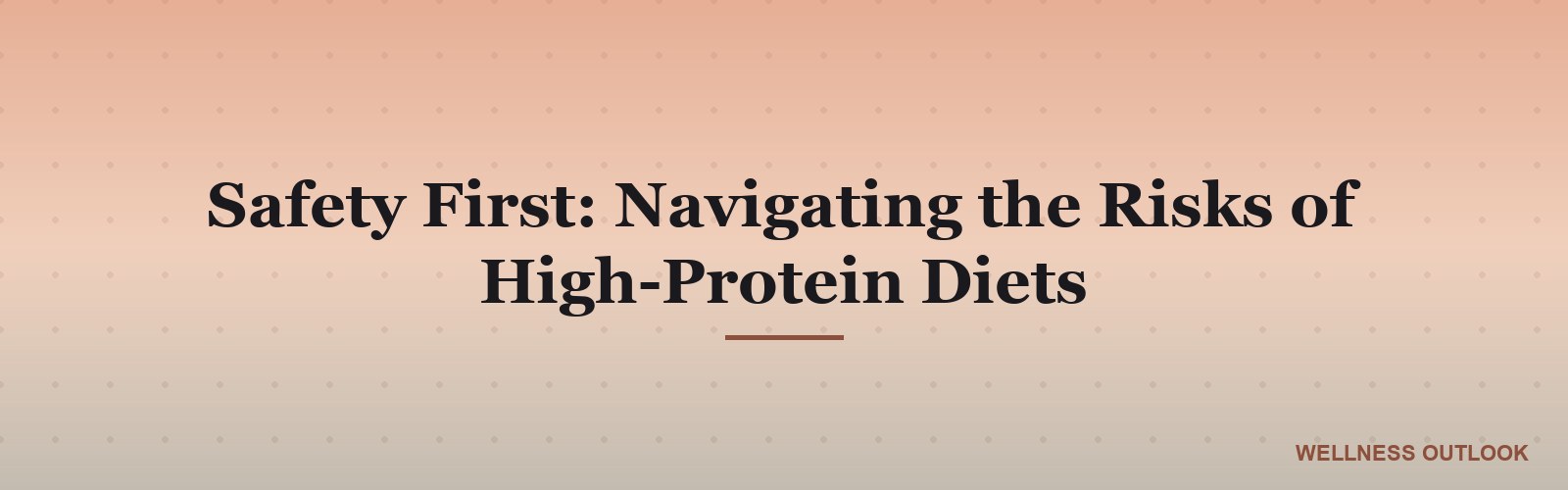 Safety First: Navigating the Risks of High-Protein Diets