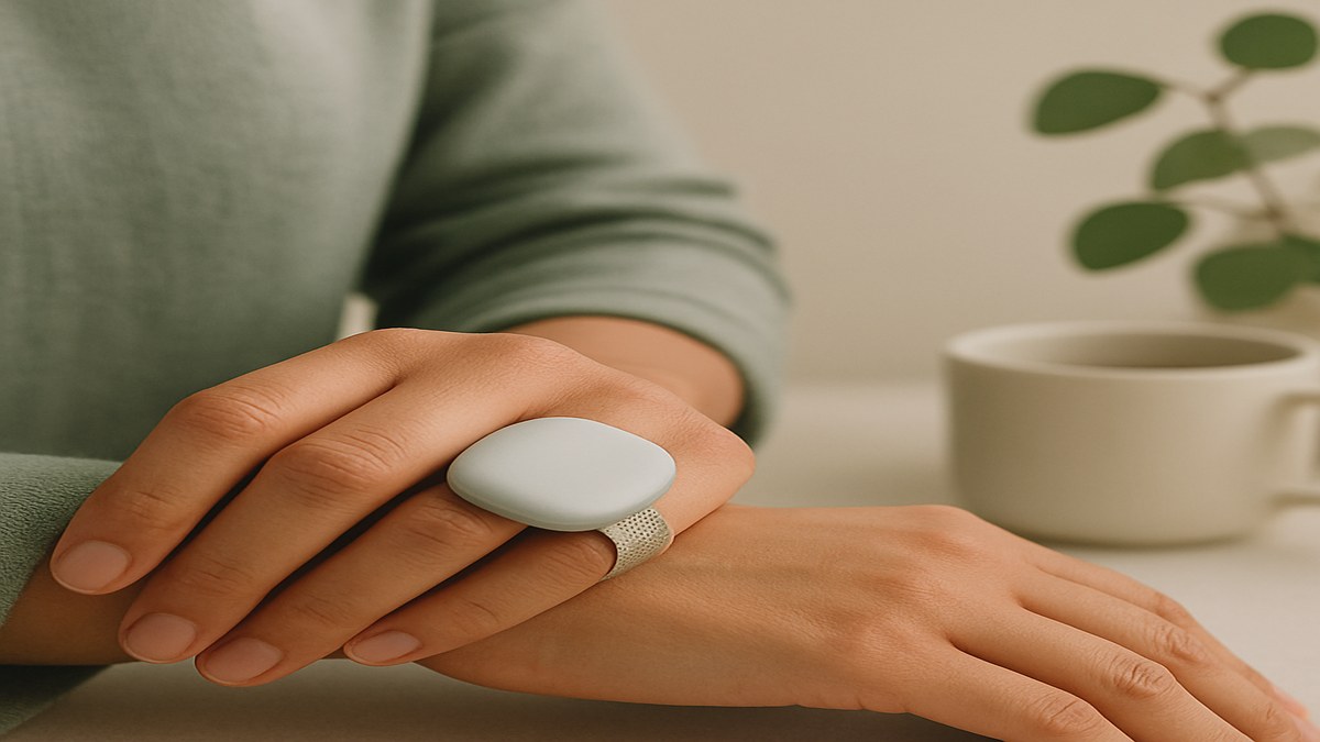 Google Develops Screenless Fitbit to Rival WHOOP and Oura with AI Health Coach — illustration