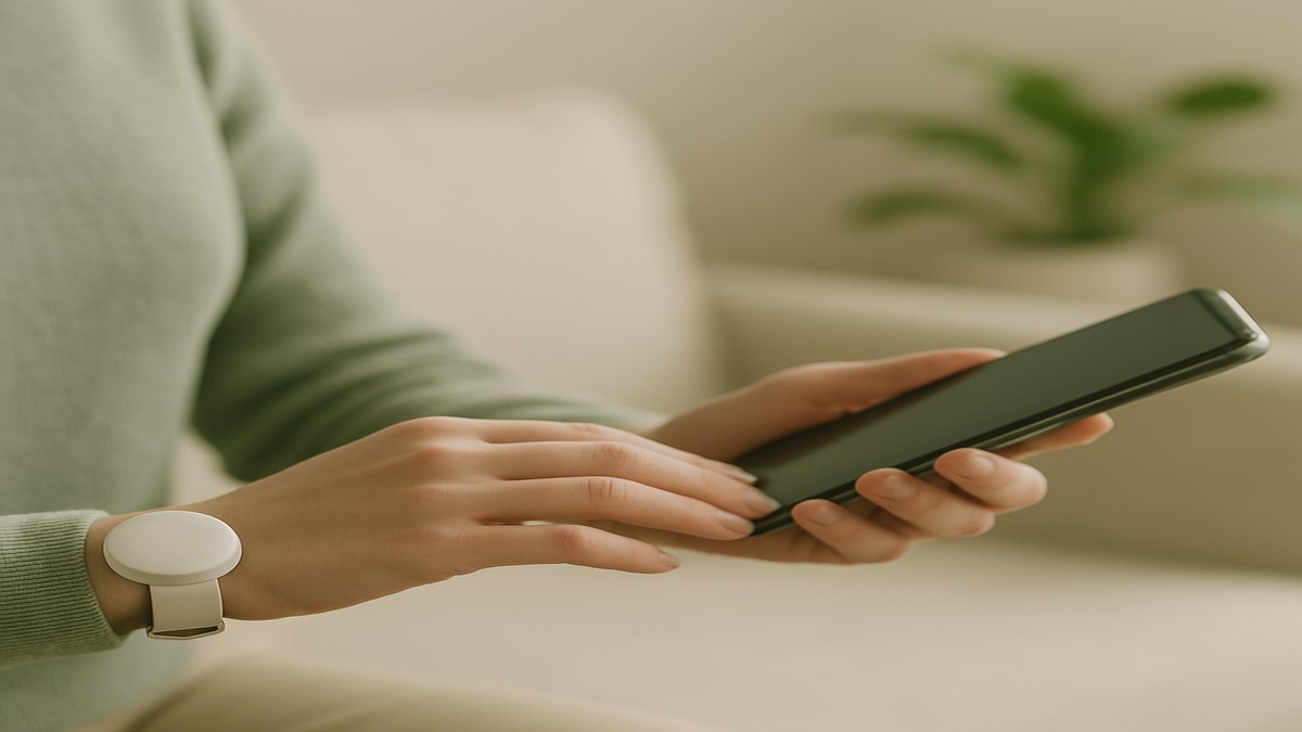 Google Develops Screenless Fitbit to Rival WHOOP and Oura with AI Health Coach — illustration