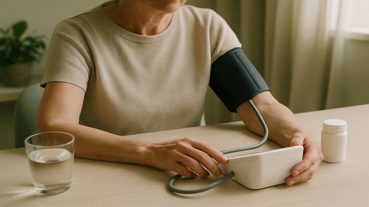 New Research: Lower Blood Pressure Targets Deliver Bigger Heart Benefits — illustration