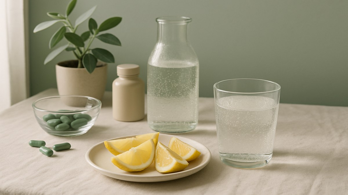 New Research Shows Sparkling Water Enhances Blood Sugar and Energy Processing — illustration